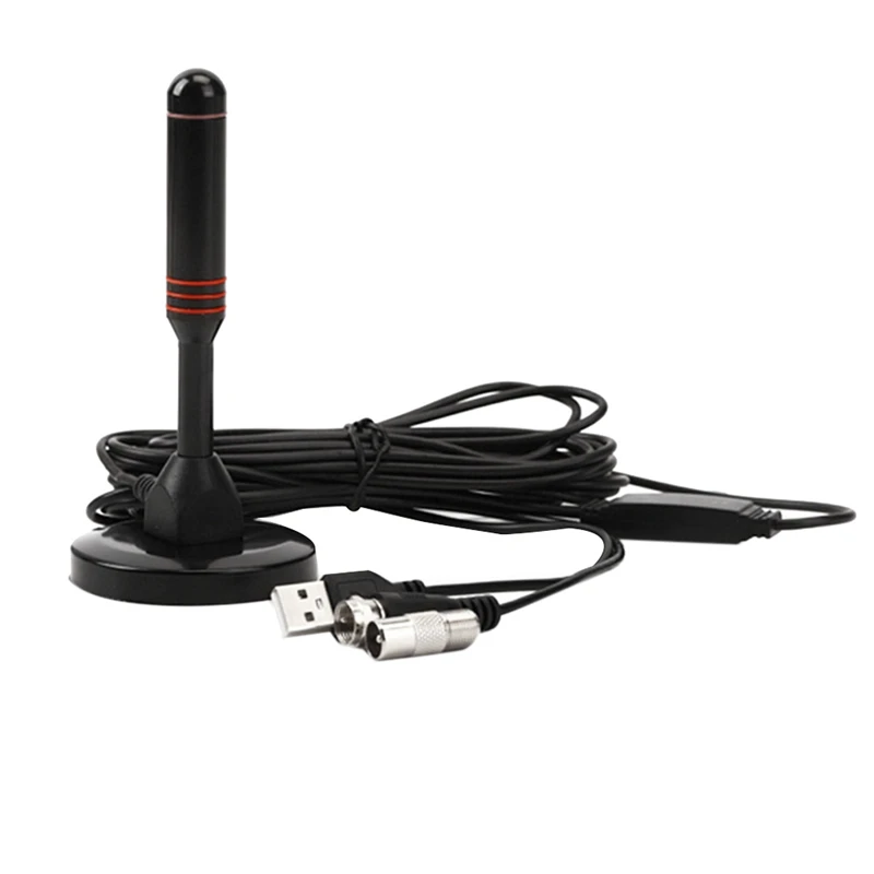 

1 Piece HD Digital Indoor Amplified TV Antenna VHF/UHF Quick Response Outdoor Aerial Set