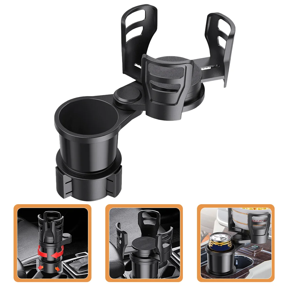 

Car Cup Holder Expander 2-slot Cup Holder Expander Vehicle Mounted Drink Holder
