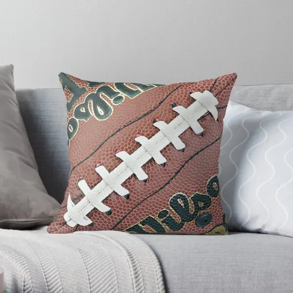 

Man Cave Throw Pillow Series Football Printing Throw Pillow Cover Case Bed Hotel Sofa Fashion Square Anime Pillows not include