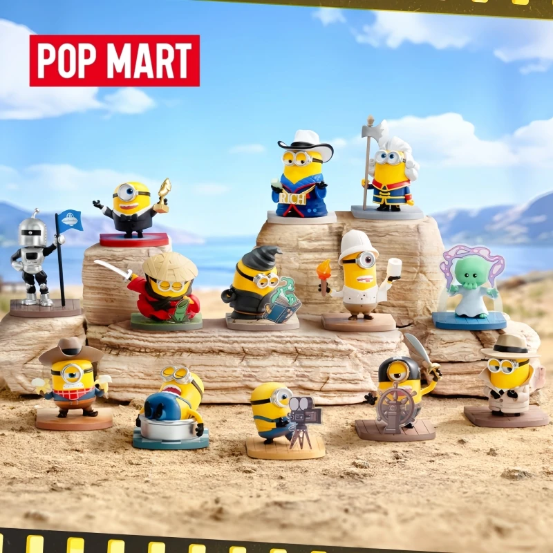 Фото Оригинальные популярные коллекционные фигурки Popmart Minions и Monsters Series: игрушки-сюрпризы в закрытых коробках, украшения, подарки №5