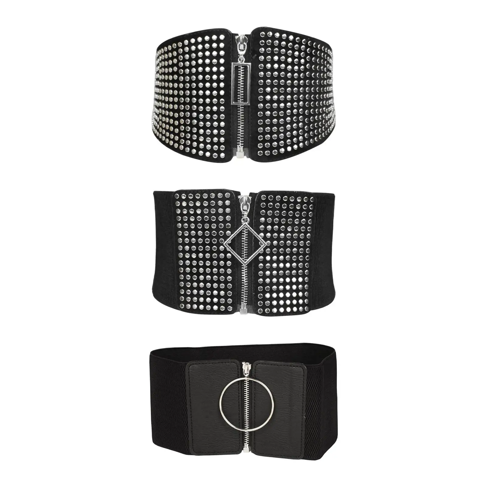 

Fashion Women Fashion Waist Belt Wide Cinch Belts Corset Tie-Up Elastic Waist Belt for Costume Shirts Christmas Female Party