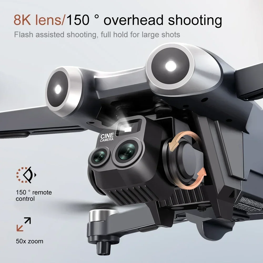 V600 Drone Professional HD Dual Cameras Optical flow Positionin Long Battery Life WIFI FPV GPS RC Quadcopter Toy