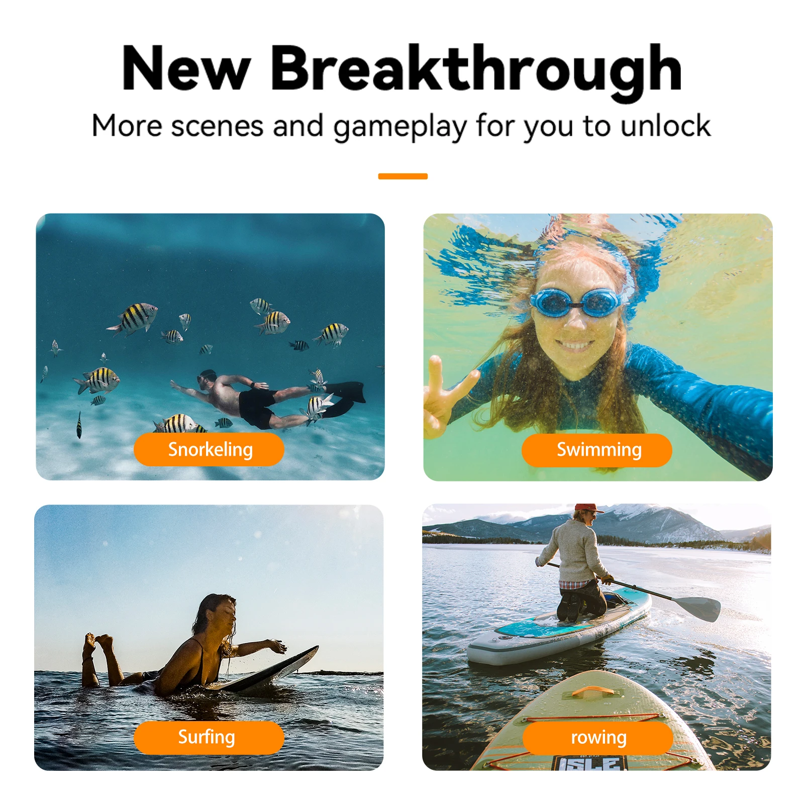 TELESIN плавучесть-бар палка для селфи водонепроницаемая с ремешком на руку