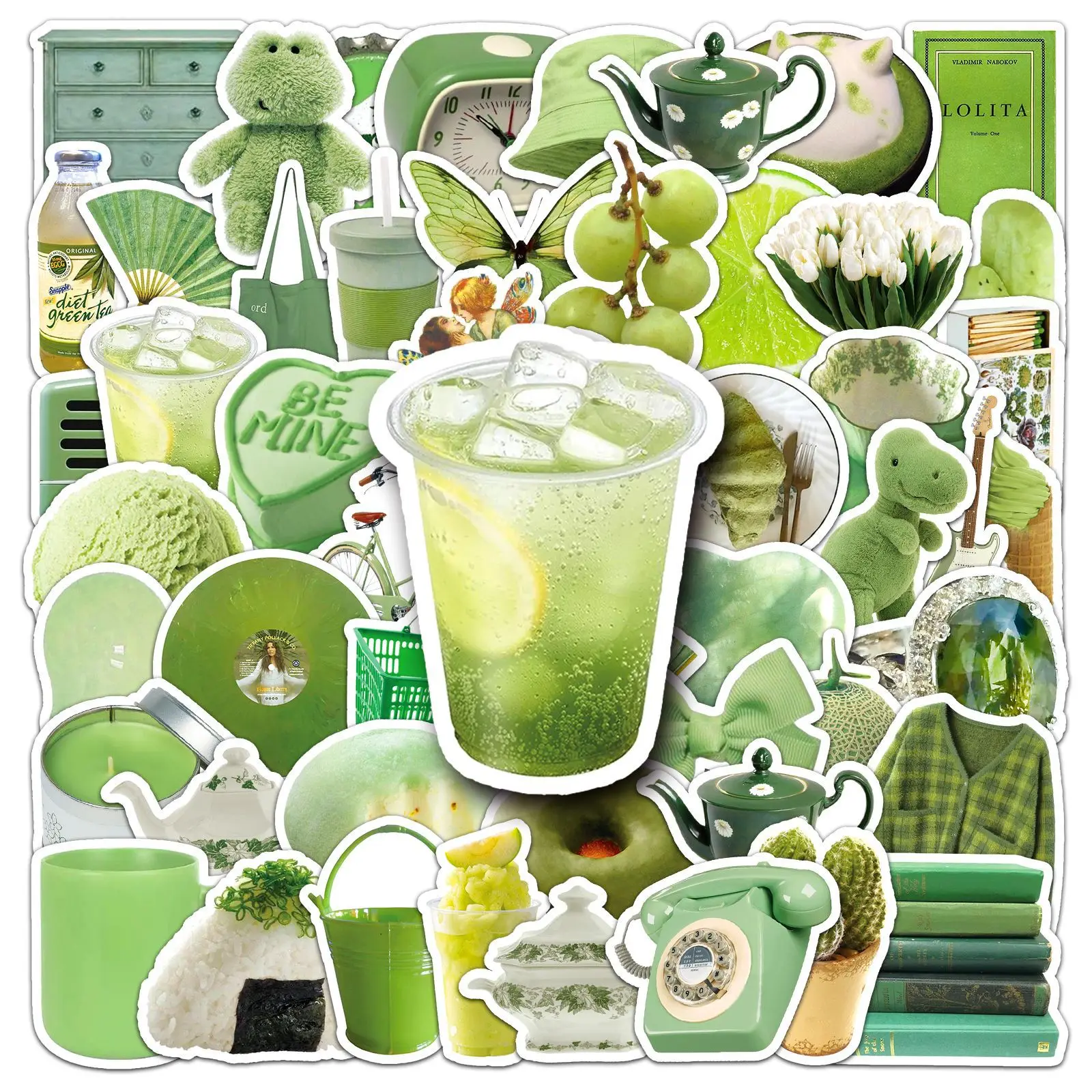 

10/60 шт., наклейки для скейтборда и багажа