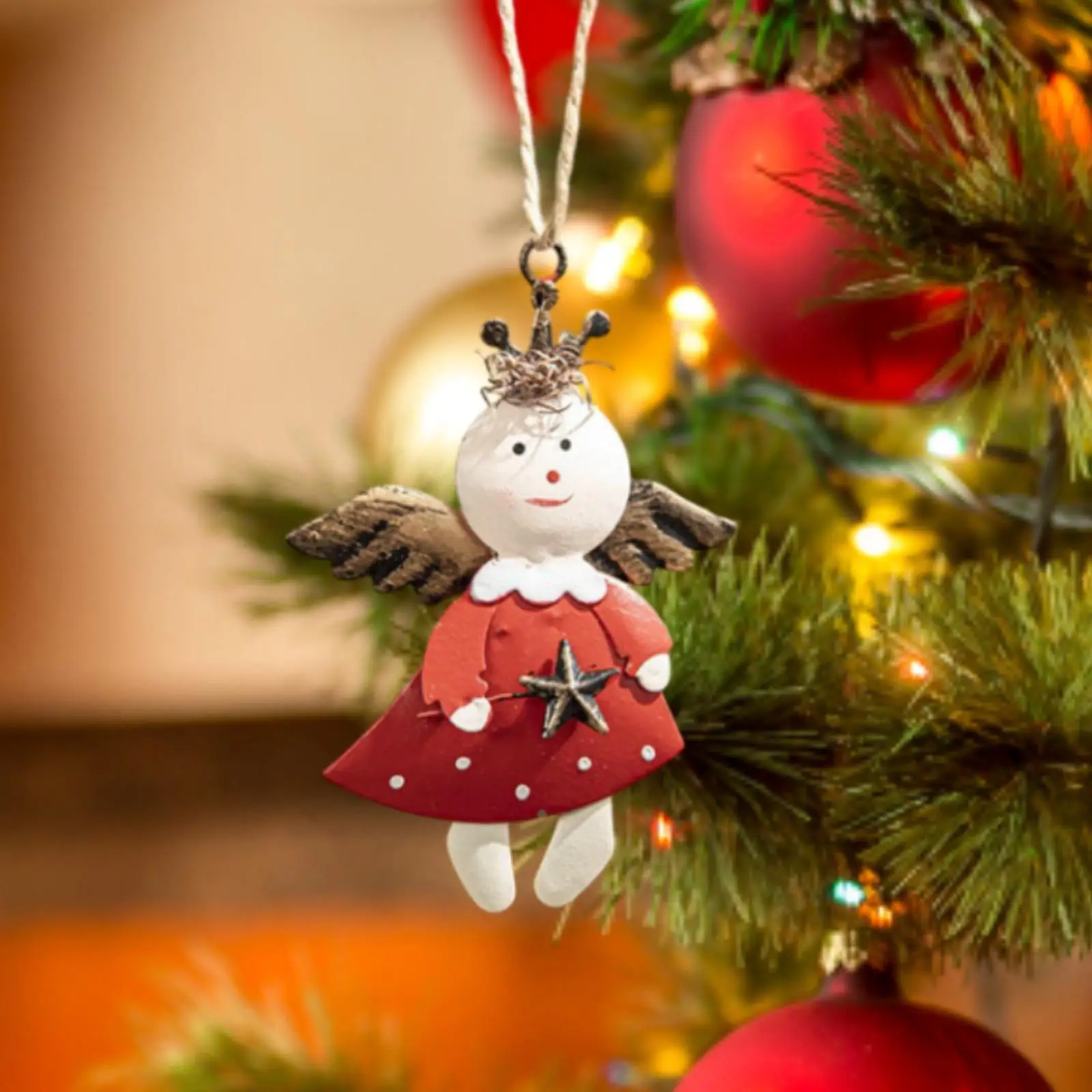 Подвесное украшение для рождественской елки многоразовый легкий железный