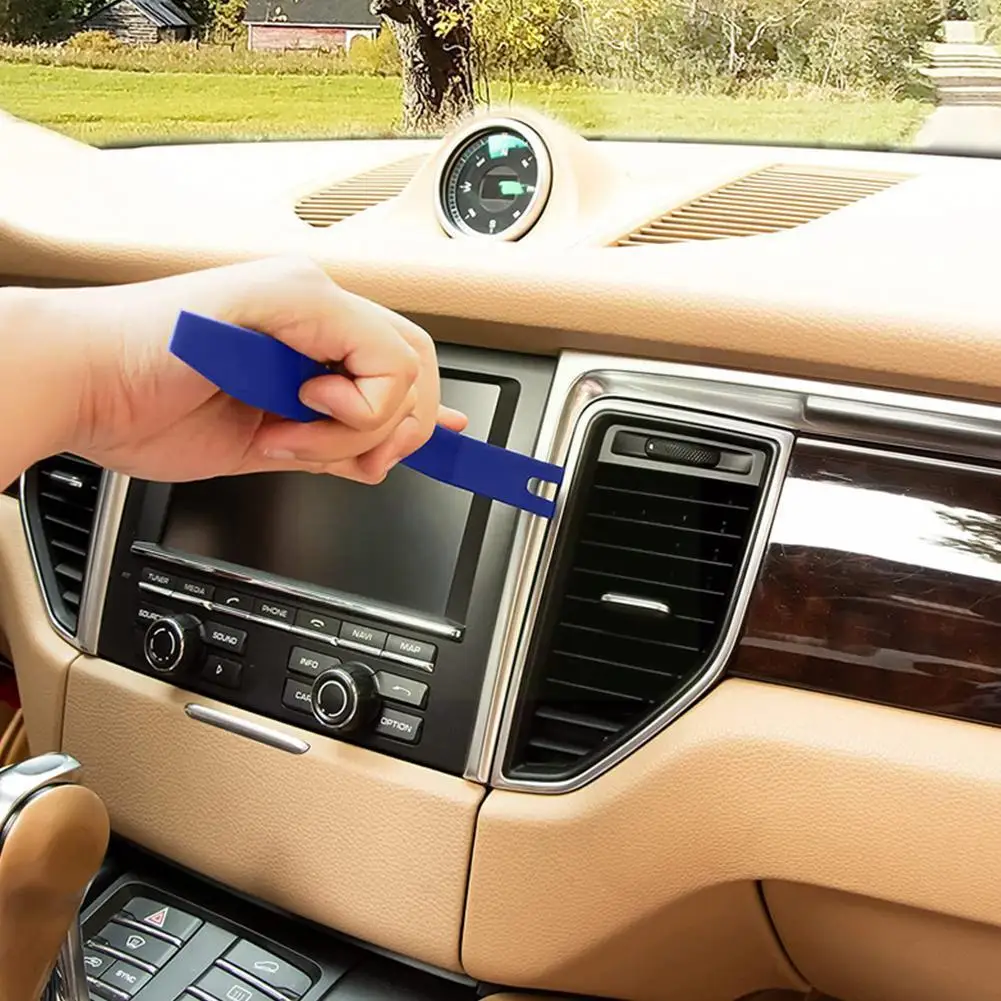 

Car Pdr Removal Tools Automobile Nail Puller Radio Repairing Door Removal Audio Tools Clip Pry Panel Trim Repair Blue N8r9