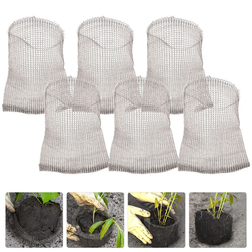 

Animal Cages Baskets Root Protection Stainless Steel Flower Mesh Protectors