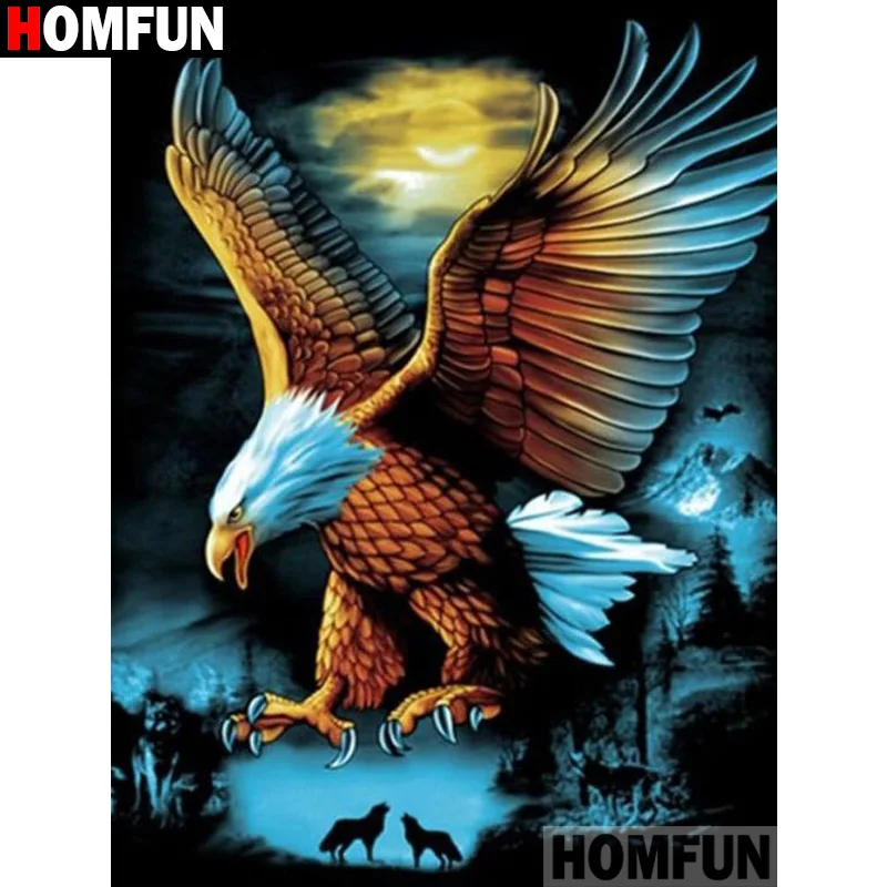 

Картина из квадратных и круглых страз HOMFUN, 5D алмазная вышивка «лягушка», экологичные поделки, домашний декор