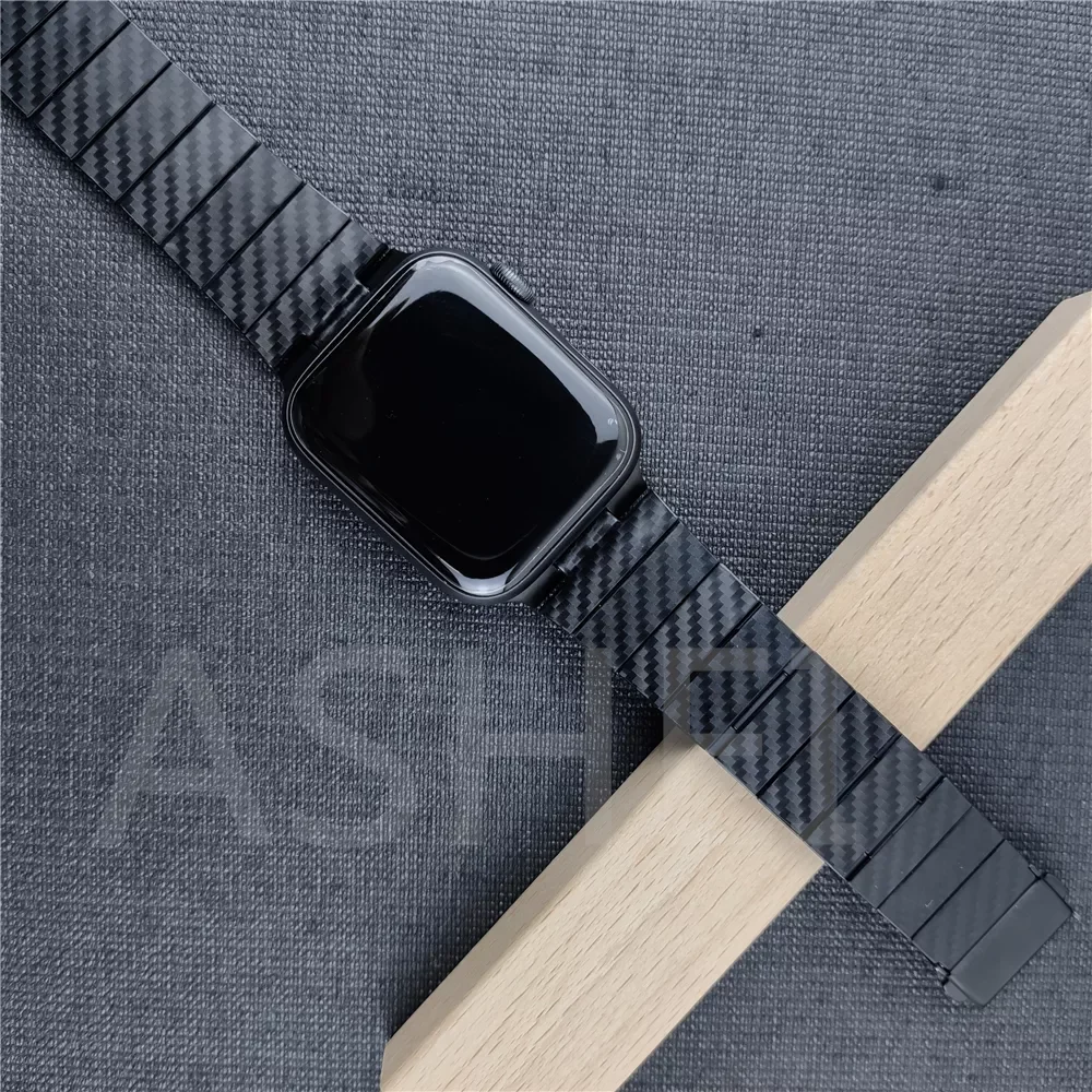 Fiber Pattern Band for Apple Watch Bands 45mm 44mm 42mm 41mm 40mm 38mm Lightweight Bracelet Strap for iWatch 7 6 5 4 3 SE