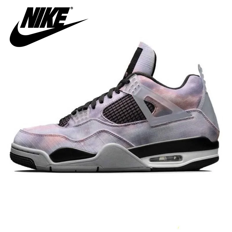 Nike Air Jordan 4 Air 4 4s basketball shoes women men 4 Blac