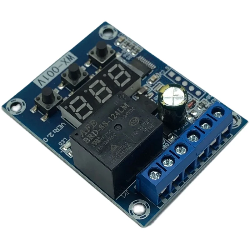 

LED Digital Relay Switch Control Board Relay Module Voltage Protection Detection Charging Discharge Monitor Module