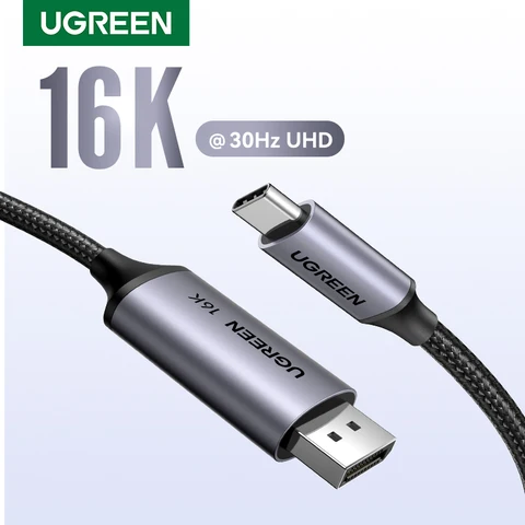 Кабель UGREEN USB C на DisplayPort 2.1