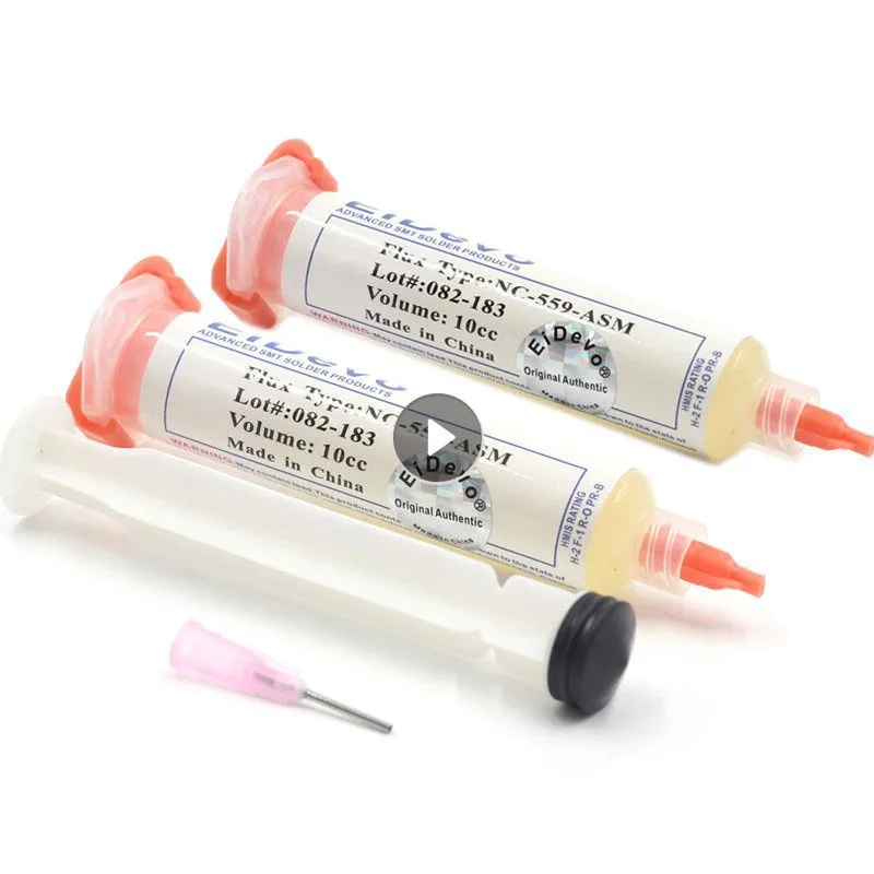 

Solder Flux 10cc NC-559-ASM-UV Solder Paste For Phone LED BGA SMD PGA PCB Repair Needles Soldering Repair Appliance Tools