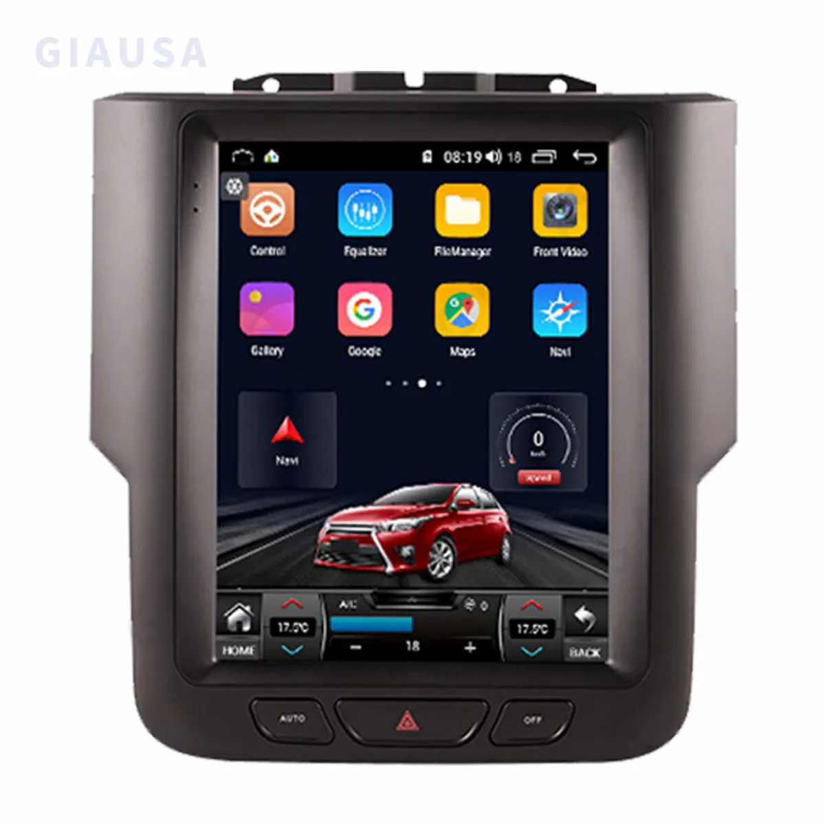 

10.25 inch Android Car Radio For Dodge RAM 1500 128G Vertical Screen GPS Navigation 2013-2018 Car Stereo Receiver DVD Multimedia