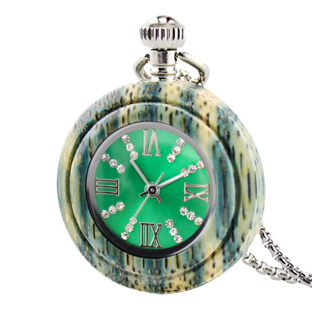 Роскошные кварцевые карманные часы с римскими цифрами для мужчин и женщин, винтажное ожерелье с подвеской, милые подарки с коробкой, уникал...
