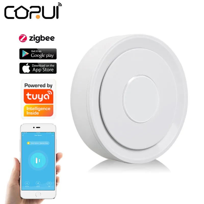 

CORUI Tuya Zigbee Smart Wire Gateway Hub Alexa Google Smart Home Smart Remote Linkage Device Central Control Host Smart Life