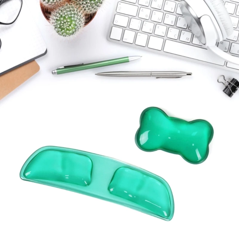 

Crystal Silicone Wrist Pad Comfort Gel Hand Computer Mouse Support Cushion Wrist Cushion Rests for Computer Laptop