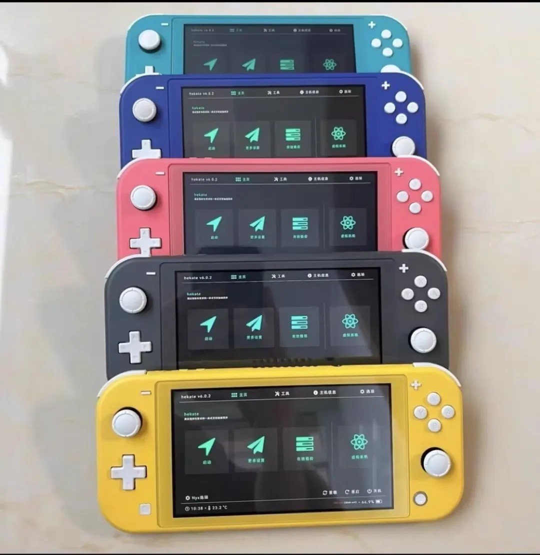 

Hacked Portable Handheld Video Game Console NS System For Switch Lite Multicolor Optional Built-in Raspberry Pi crack chip