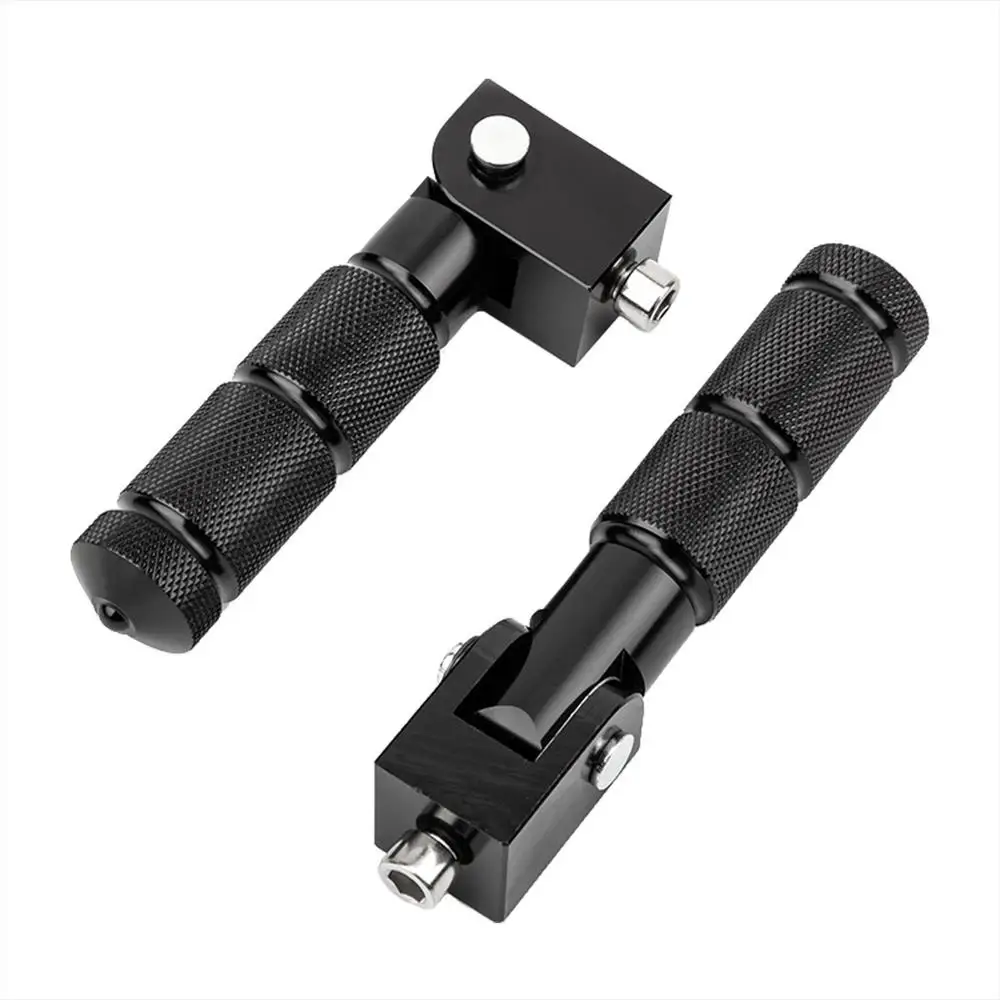 

Мотоциклетные подножки для электромобиля противоскользящие Задние подножки в сложенном виде 90 градусов фиксированные складные педаль пассажира для мотоцикла