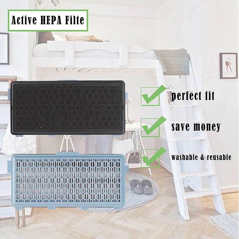 Сменный HEPA-фильтр для пылесоса Miele SF-HA 50 S4 S5 S8000 S6000 S6999 S5000 S5999 Complete C2 Compact C1 и т. д.