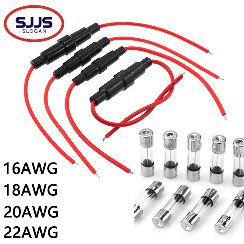 

Держатели предохранителей стеклянных 5 шт