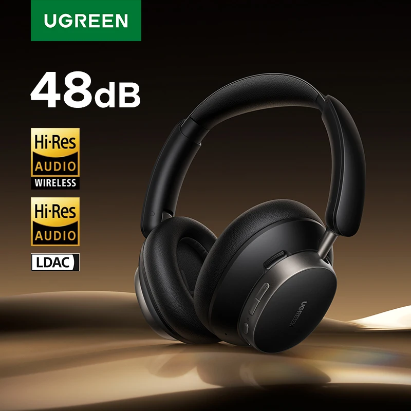 UGREEN Studio Pro 48 дБ ANC Беспроводные наушники-вкладыши Bluetooth ...