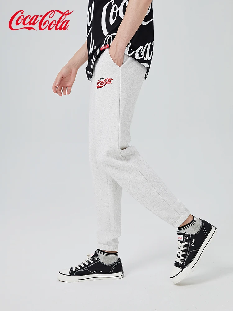 

Coca-Cola Coca-Cola official sweater pants men's autumn new embroidered knitted sports casual slacks