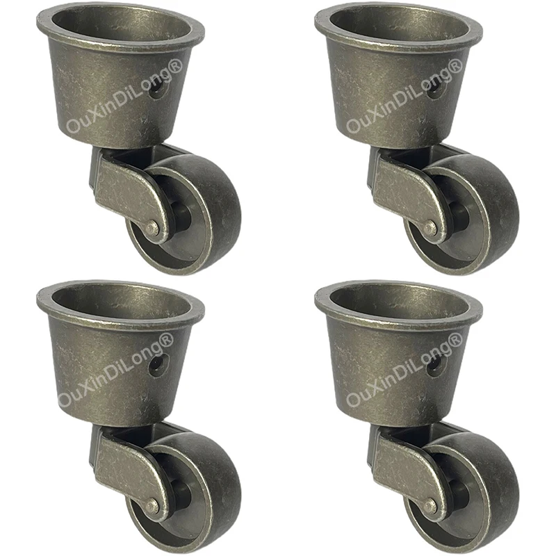 Sofa Round Cup Caster Legs Retro Furniture Wheels Universal Castors Gf1026