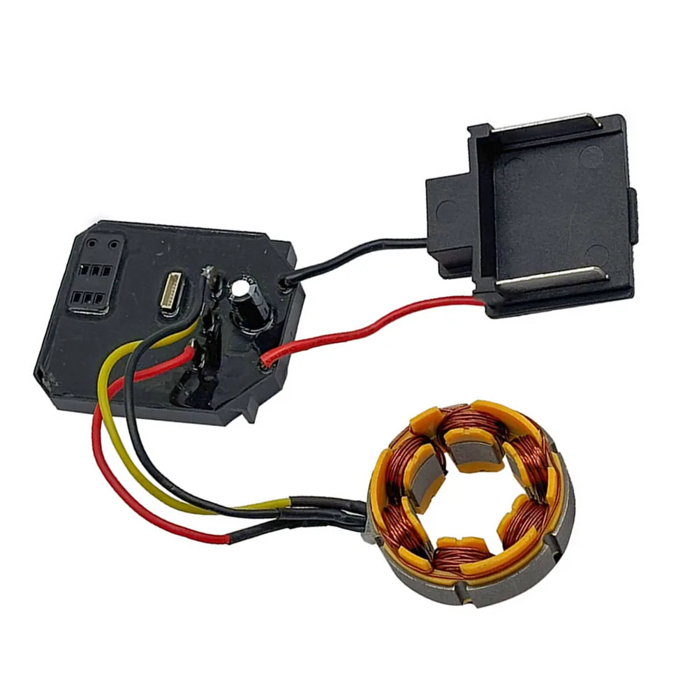 

1 комплект, электрическая дрель, бесщеточный двигатель в сборе, плата управления для 21 В, бесщеточный электрический ключ, материнская плата, аксессуары для электроинструментов