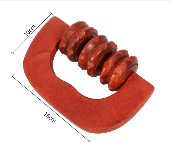 Meridian massage foot massager wooden roller type plantar acupoints rub row feet solid wood home |