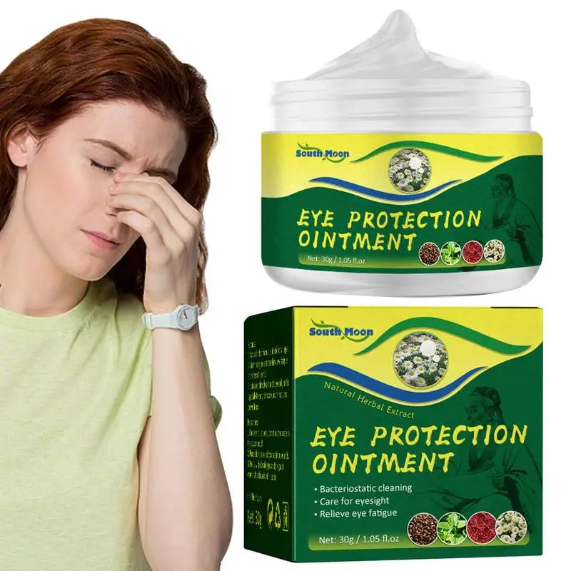 

1Pcs Eye Cream Eye Protection Ointment For Eye 30g Fatigue Dry Improve Eyesight Eye Beauty Care Chinese Herbal Eye Care Cream