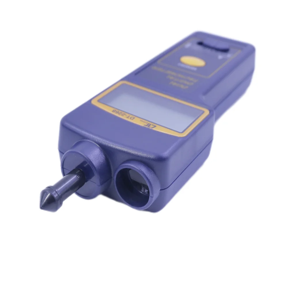 Lutron DT-2268 Цифровой двойной фото/контактный тахометр Об/мин м/мин Тестер скорости