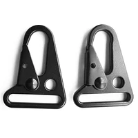 2pcs olecranon metal hook buckle clasp edc tools outdoor gear camping hunting hiking tactical carabiner snap keychain clip