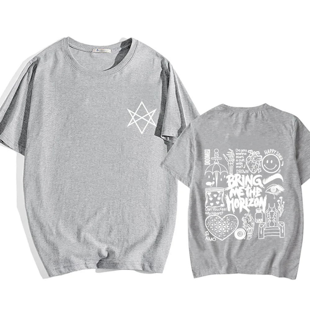 Футбольная майка BringMeTheHorizon BMTH уличная одежда унисекс хлопковая футболка с