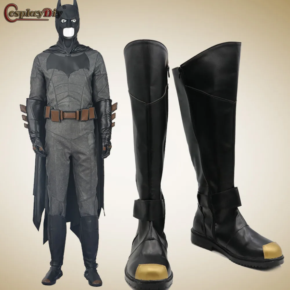 

Сапоги для косплея супергероев, "сделай сам", обувь для косплея, аксессуары для Хэллоуина, карнавала, косплея летучей мыши для взрослых