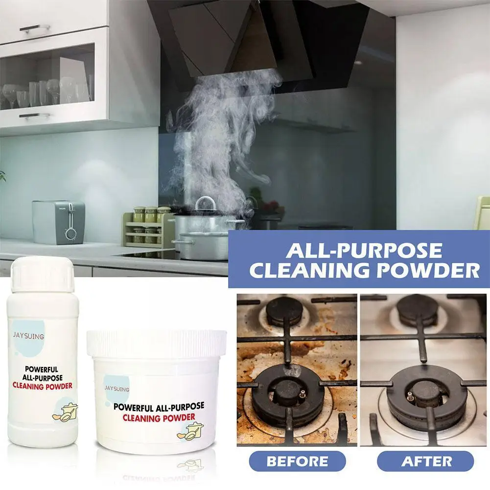 

110/250g Powerful Kitchen All-purpose Powder Cleaner Heavy Bubble Cleaning Agent Strong Kitchen Multifunctional Agent Dirt L1Y3