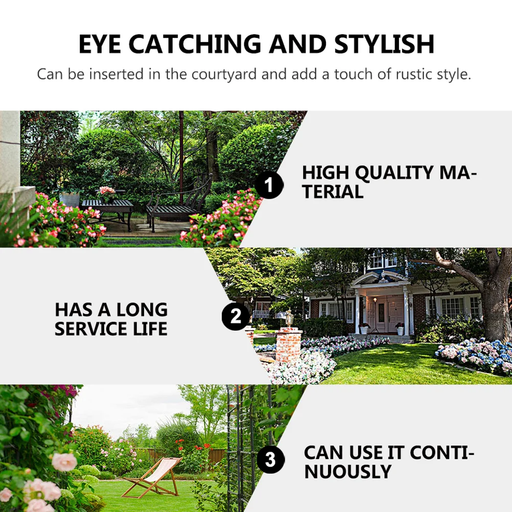 Железная напольная пробка газонные овчарки крючок для улицы подвесные горшки