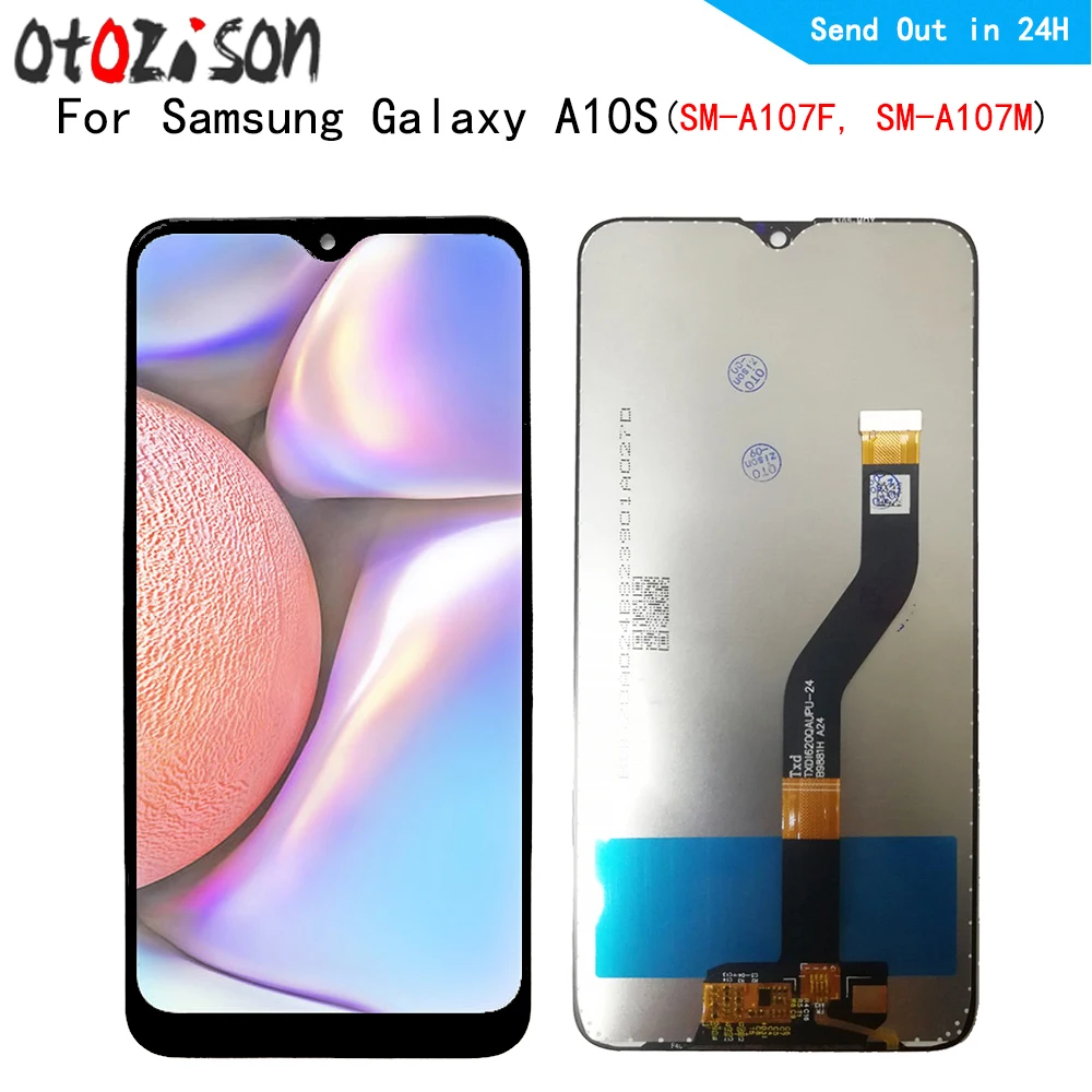 6,2 дюймовый экран для Samsung Galaxy A10S, SM-A107F, ЖК-дисплей, сенсорная панель, дигитайзер с рамкой в сборе