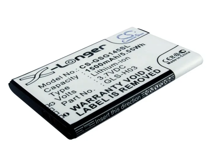 

CS 1500 мАч/5.55Wh батарея для Gigabyte G1345 29S00-60AR0-B30S, GLS-H03