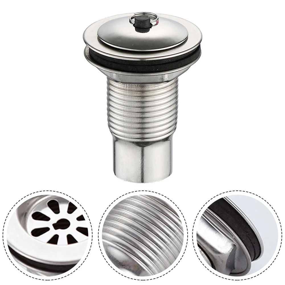 

Stainless Steel Floor Drains Anti-odor Drainer Shower Strainer Cover Bathtub Ground Leakage Kitchen Bathroom Hardware Fittings