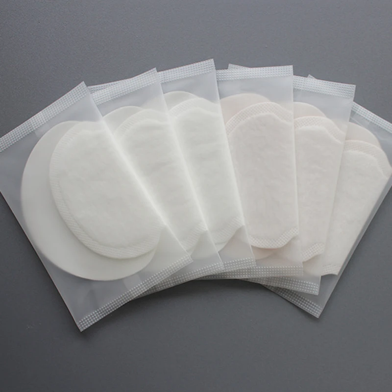 

50-10PCS Underarm Sweat Pads Dress Clothing Armpit Care Disposable Absorbing Anti Perspiration Stickers Deodorant Pads Unisex