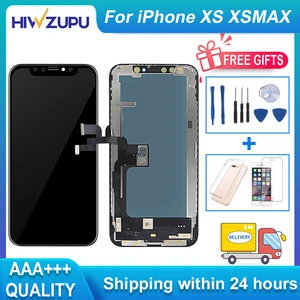 HIWZUPU AAAA+ OLED LCDs for IPhone X XR  LCD Display 3D Touch Screen for IPhone XS Max Mobile Phone 
