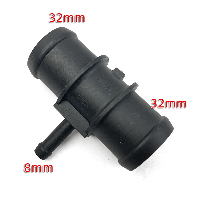 

Тройник для охлаждающей жидкости BOICY, черный автомобильный 3-ходовой тройник для обогревателя, комплект фитингов для водяного шланга для VW Audi Skoda Seat