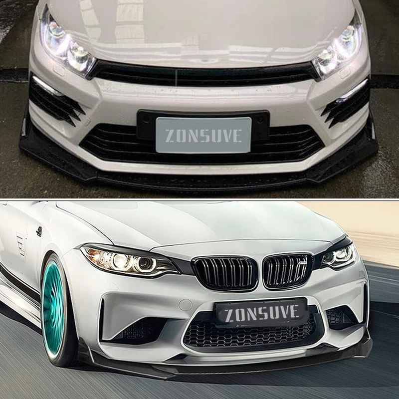 Для Suzuki Fronx 2023 года передний бампер сплиттер для губ спойлер комплект кузова