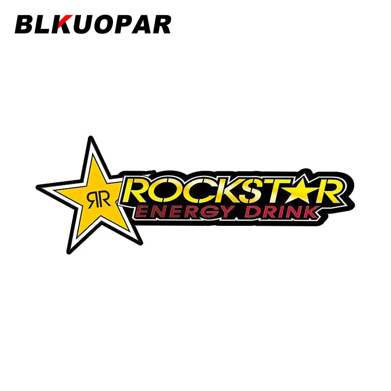 BLKUOPAR 13 см x 4 9 для Rockstar Знак мультфильм наклейки на автомобиль солнцезащитный