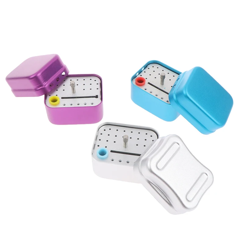 

1Pcs Dental Disinfection Endo Files Holder Box Autoclave Sterilizer 30 Hole