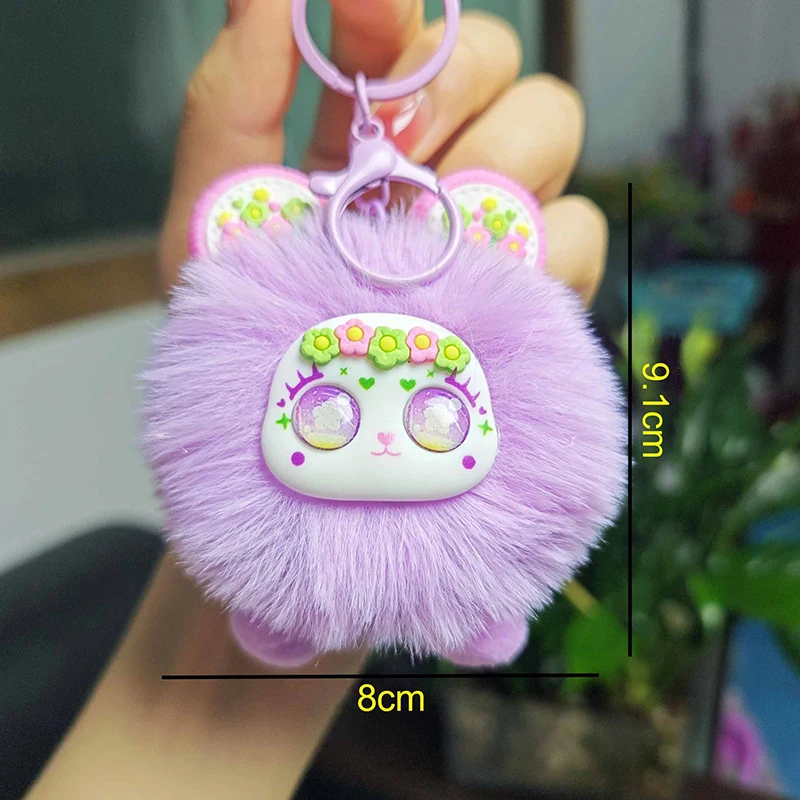 Милая плюшевая кукла игрушка кулон брелок с мультяшным котом кавайный