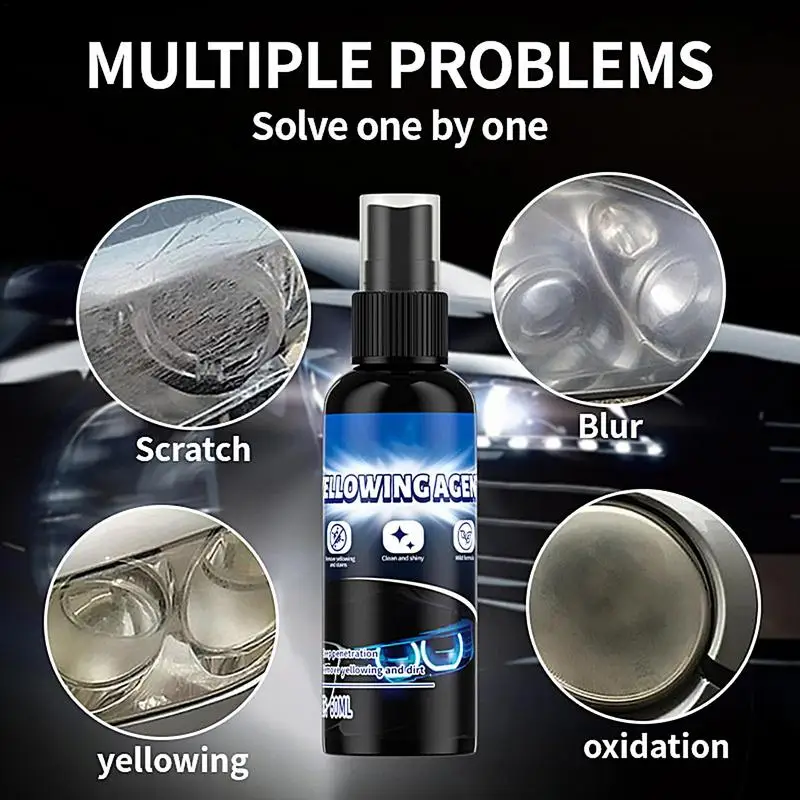 Реставратор фар Средство для ухода за автомобильными фарми Усовершенствованный