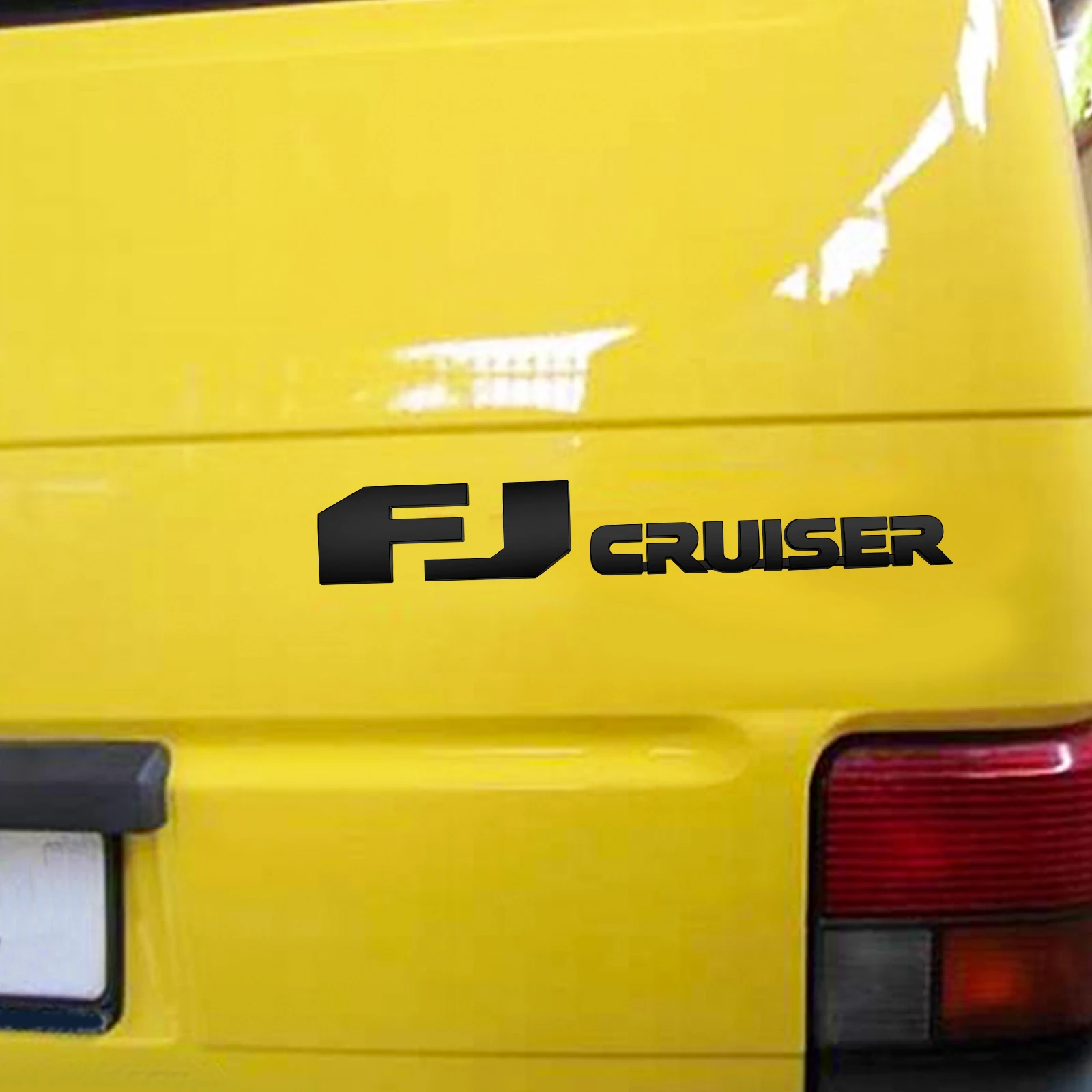 Автомобильный Стайлинг FJ CRUISER эмблема заднего багажника наклейки в виде букв 3D