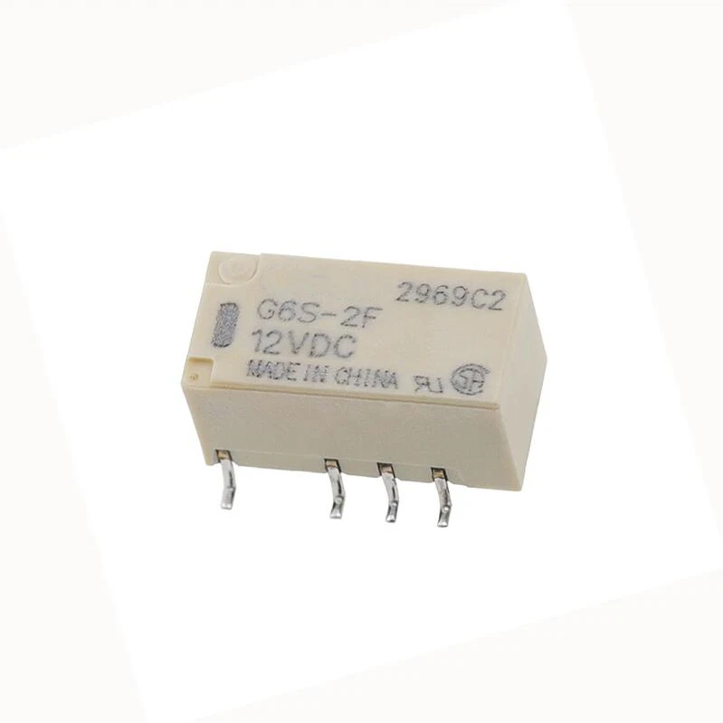 Горячая Новинка 12 В реле питания G6S-2F-12VDC G6S 2F 12VDC G6S2F12VDC два открытых и закрытых 12 В 12VDC DC12V 2A 8PIN